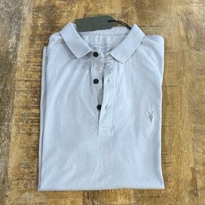 New All Saints Mens Polo Shirt